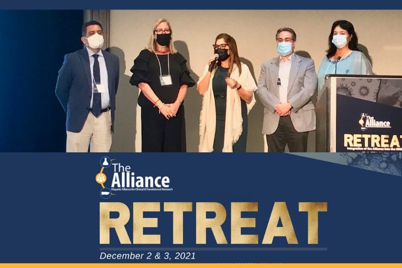 Dr. Luciano, Dr. Fernandez, Dr. Cruz-Correa, Dr. Santiago and Ivette Molina