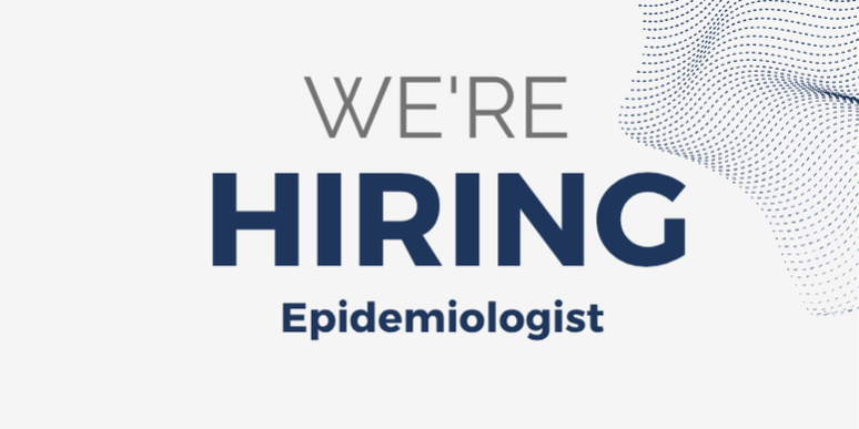 We're hiring epidemiologist