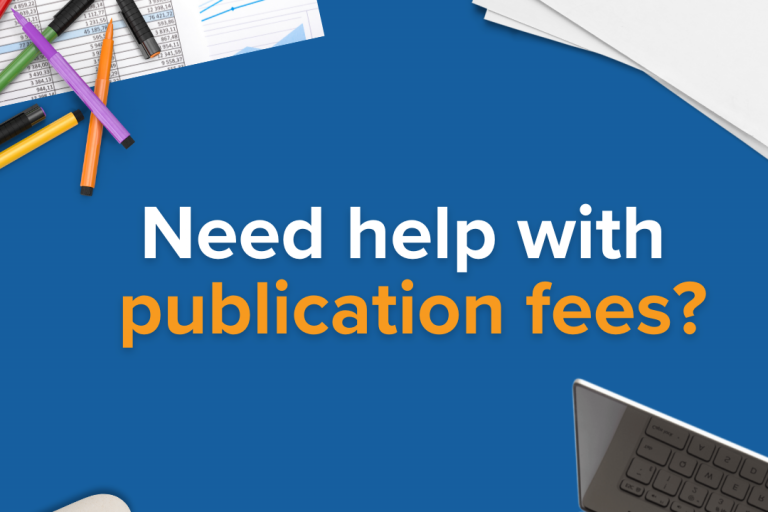 Need help with publication fees?