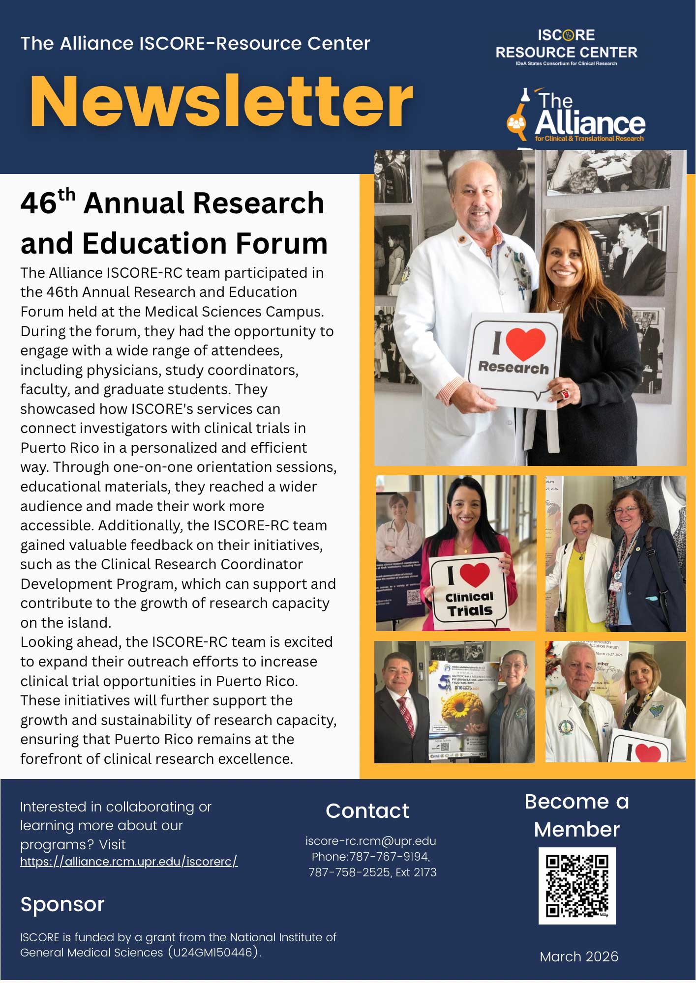Iscore Newsletter