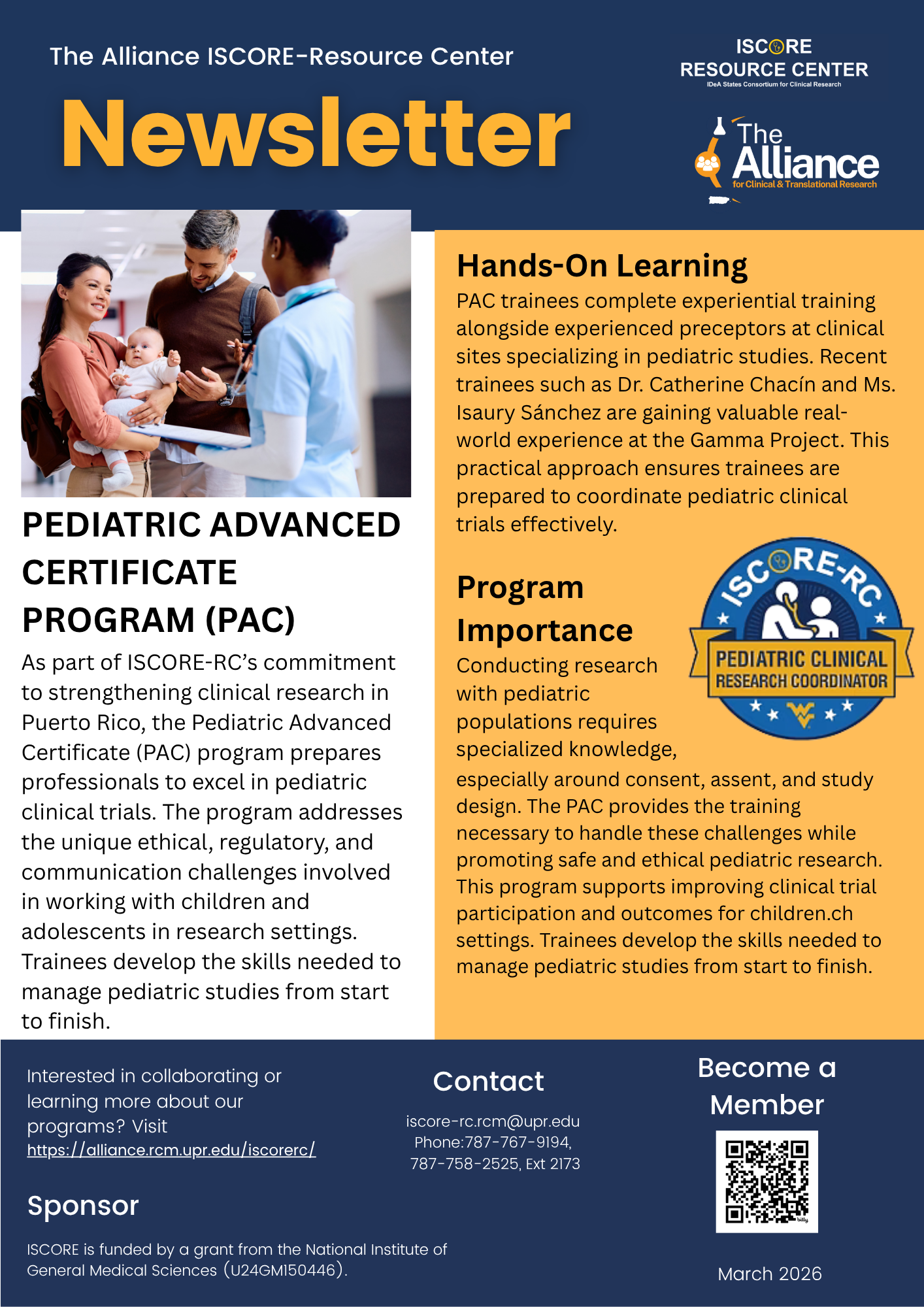 PEDIATRIC ADVANCED CERTIFICATE PROGRAM
