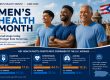 Men health infographic