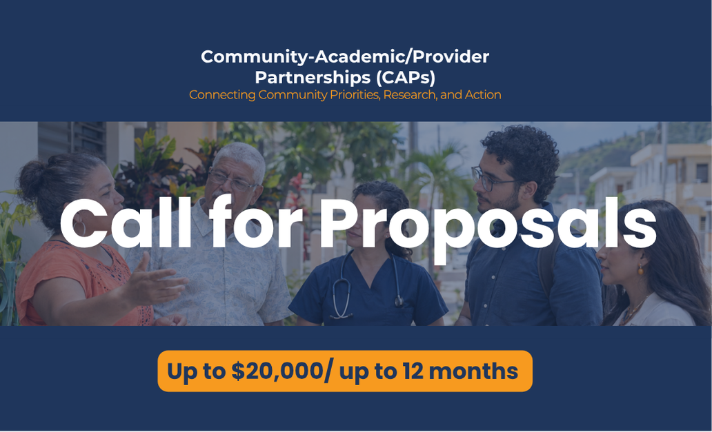 CAP call for proposal