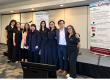 Estudiantes (Angelie, Mileny, Bianka, Amelia y Nayerlie) incluyendo Dr Byung Lee de University Central Connecticut, Dra. Linda Pérez y Dra. Linda Laras